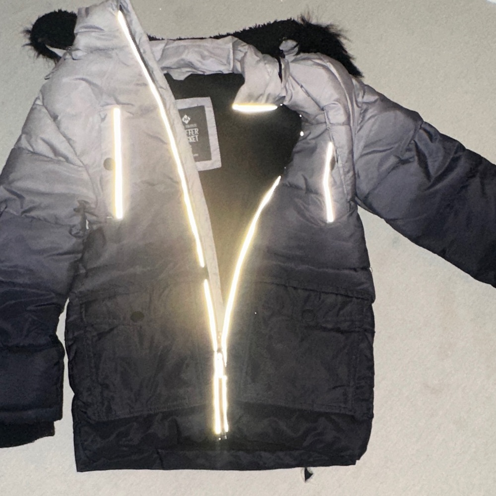 Kids Size 5 Black and Gray Jacket